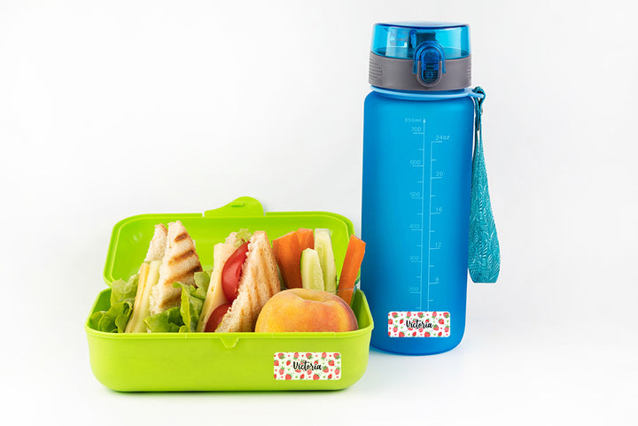 Choose design - Stick on Clothing label and bottle all in one