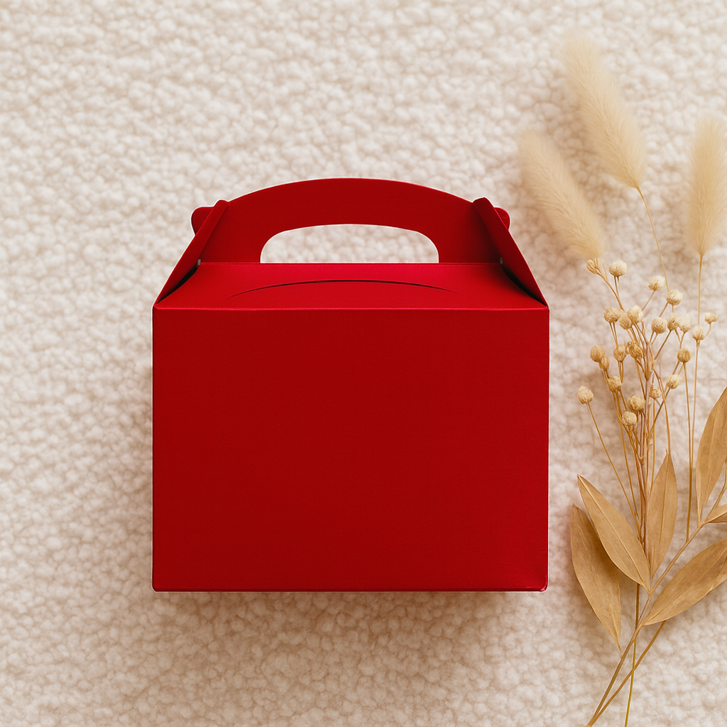 Party treat box - Red