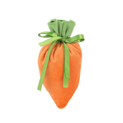 Easter velvet carrot  bag - Plain