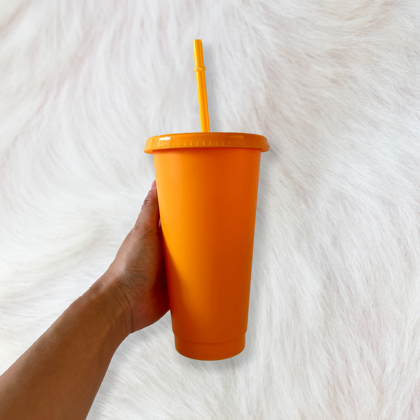 Sunflower - Solid colour Cold cup 24oz
