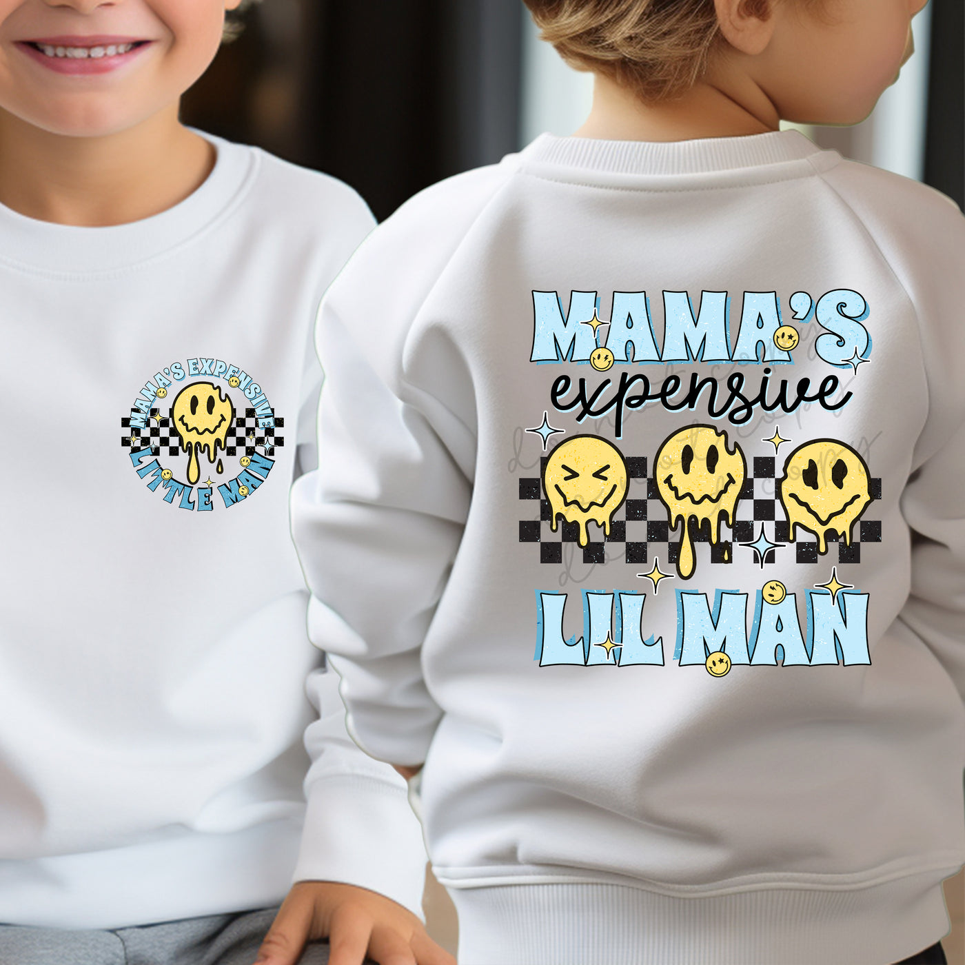Mama's expensive little man - CHOOSE UV DTF decal - DTF Transfer