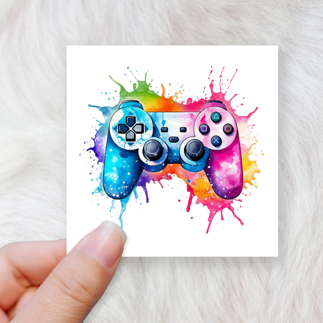 Gamer controller - CHOOSE UV DTF decal - DTF Transfer