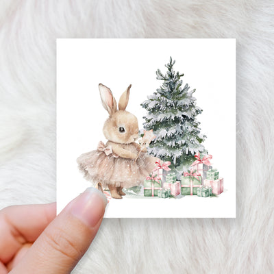 Tutu bunny rabbit ballerina - CHOOSE UV DTF decal - DTF Transfer