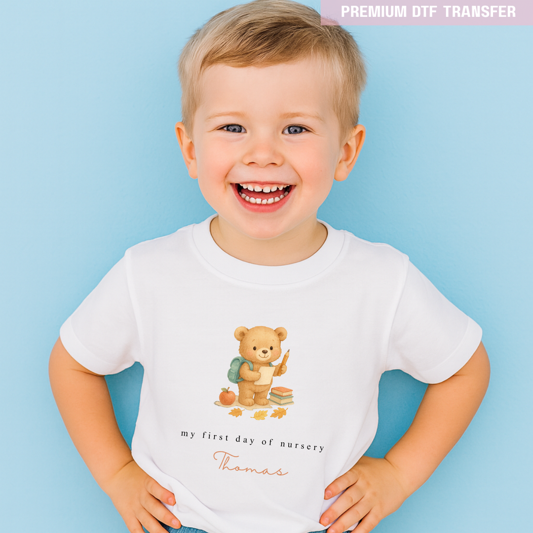 My first day of nursery personalised - reception -year 1