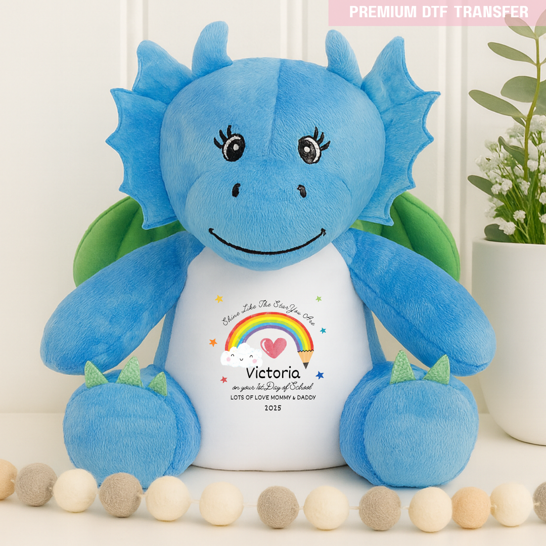 Shine Like The Star You Are First Day School - rainbow pen - personalised - nursery - reception -year 1