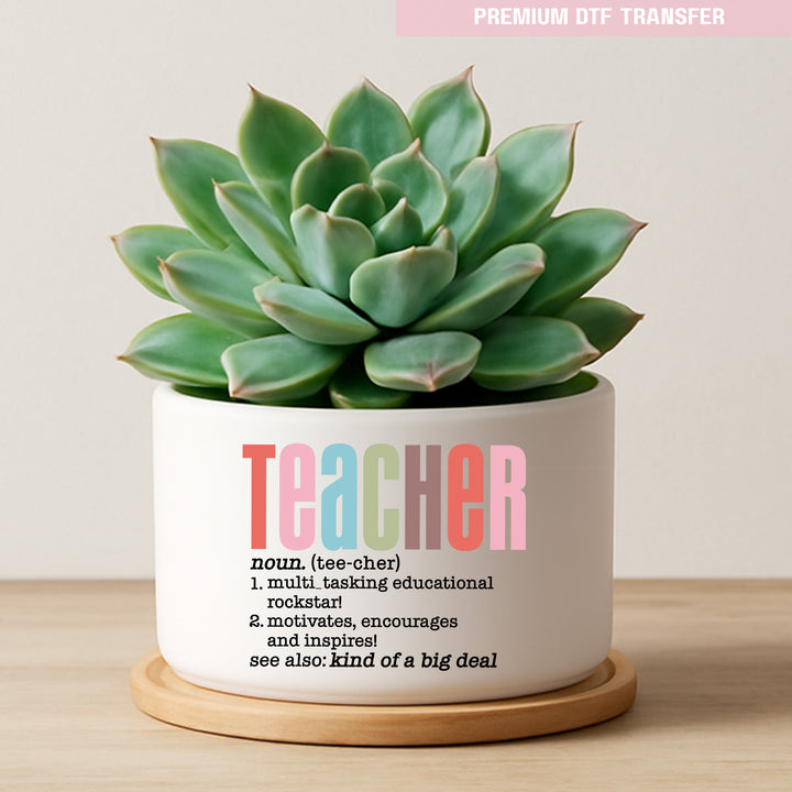 Personalised teacher definitions - UV DTF