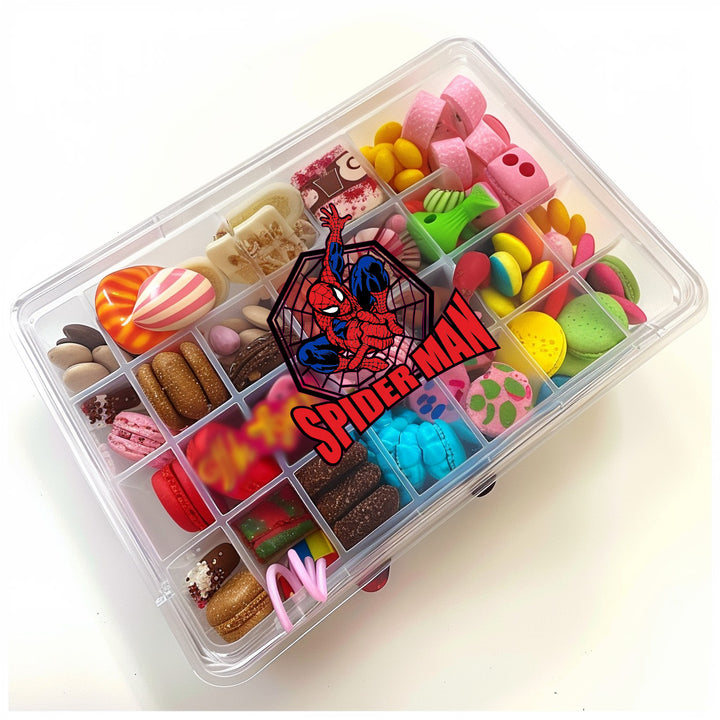 Decal for snack box -  treat box - football , travel snack , princess snack
