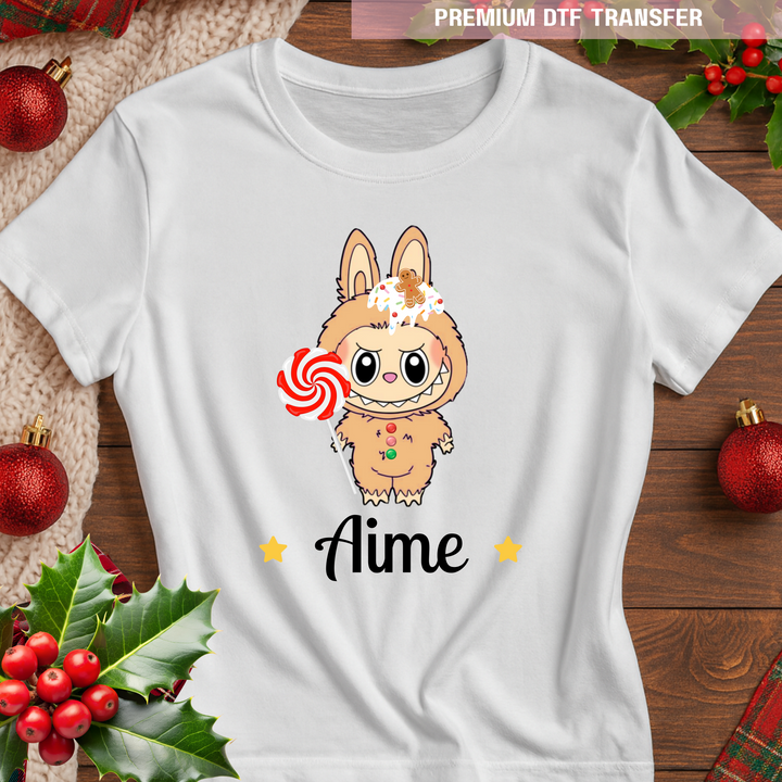 Choose your Christmas Monster personalised  - DTF transfer ready to press