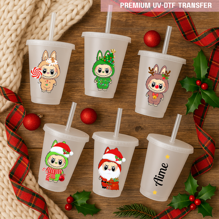 Choose your Christmas Monster personalised - UV DTF