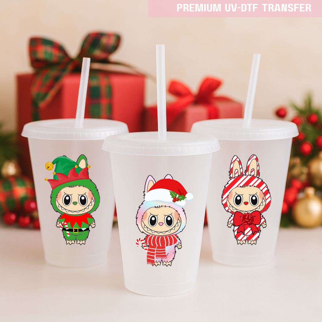 Choose your Christmas Monster personalised - UV DTF