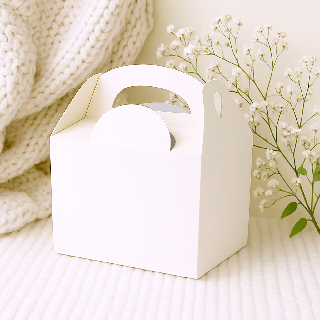 Party treat box - White