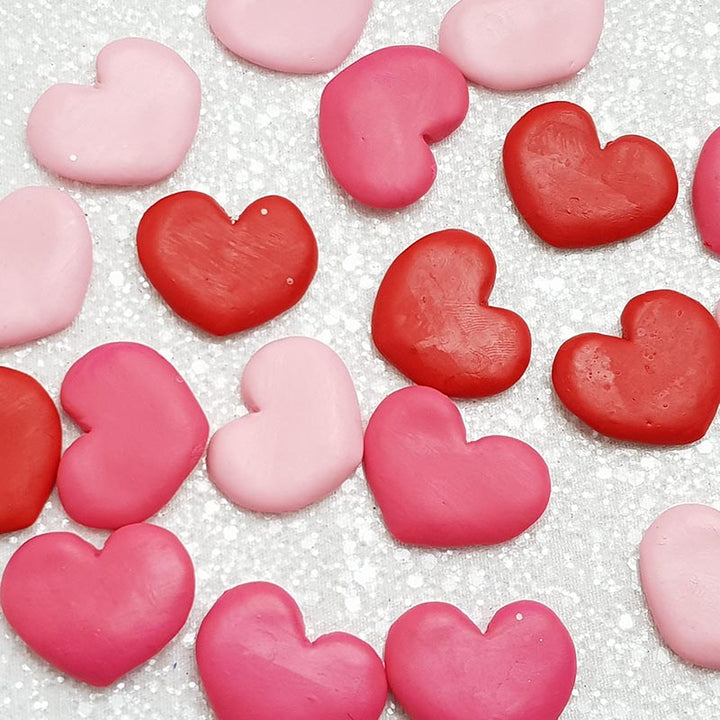 Clay Charm Embellishment - Heart - Crafty Mood