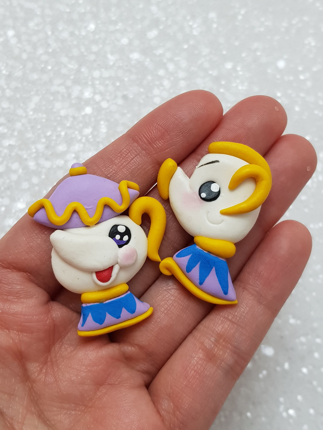 Clay Charm Embellishment - NEW POT / CUP - Crafty Mood