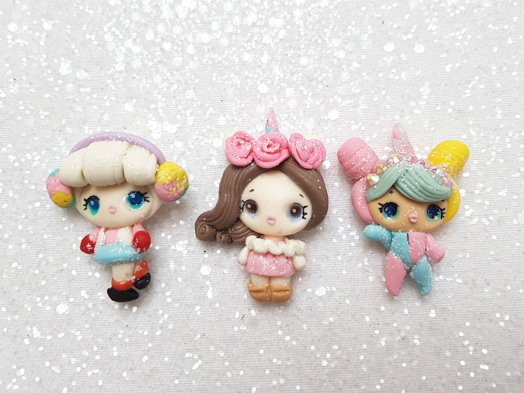 Clay Charm Embellishment - NEW POUT DOLL V.2.0 - Crafty Mood