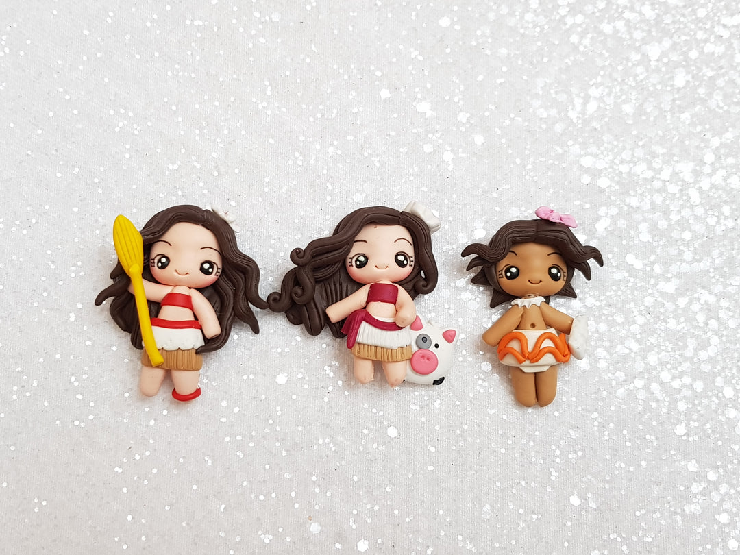 Clay Charm Embellishment - MOA - approx 4-5 cm - Crafty Mood