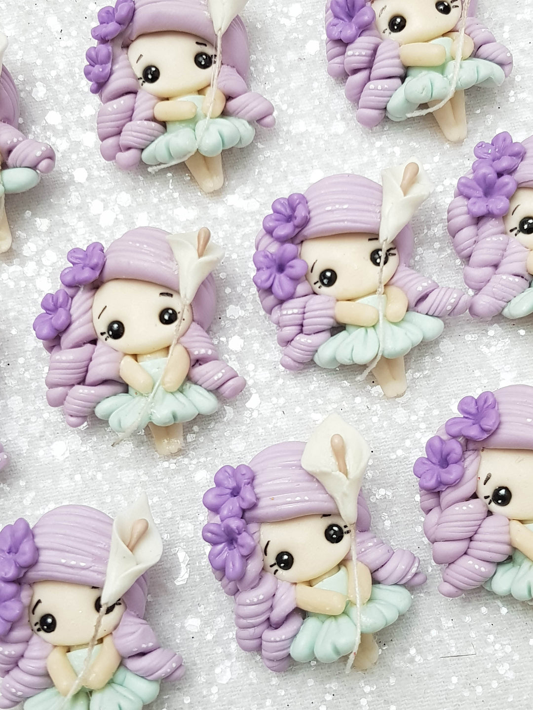 Clay Charm Embellishment - NEW THUMBELINA - Crafty Mood