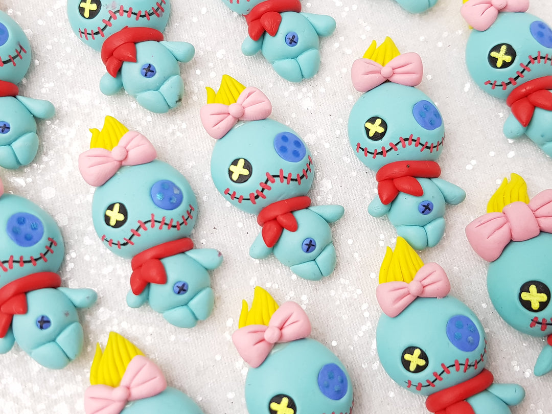 Clay Charm Embellishment - NEW Voodoo Doll - Crafty Mood