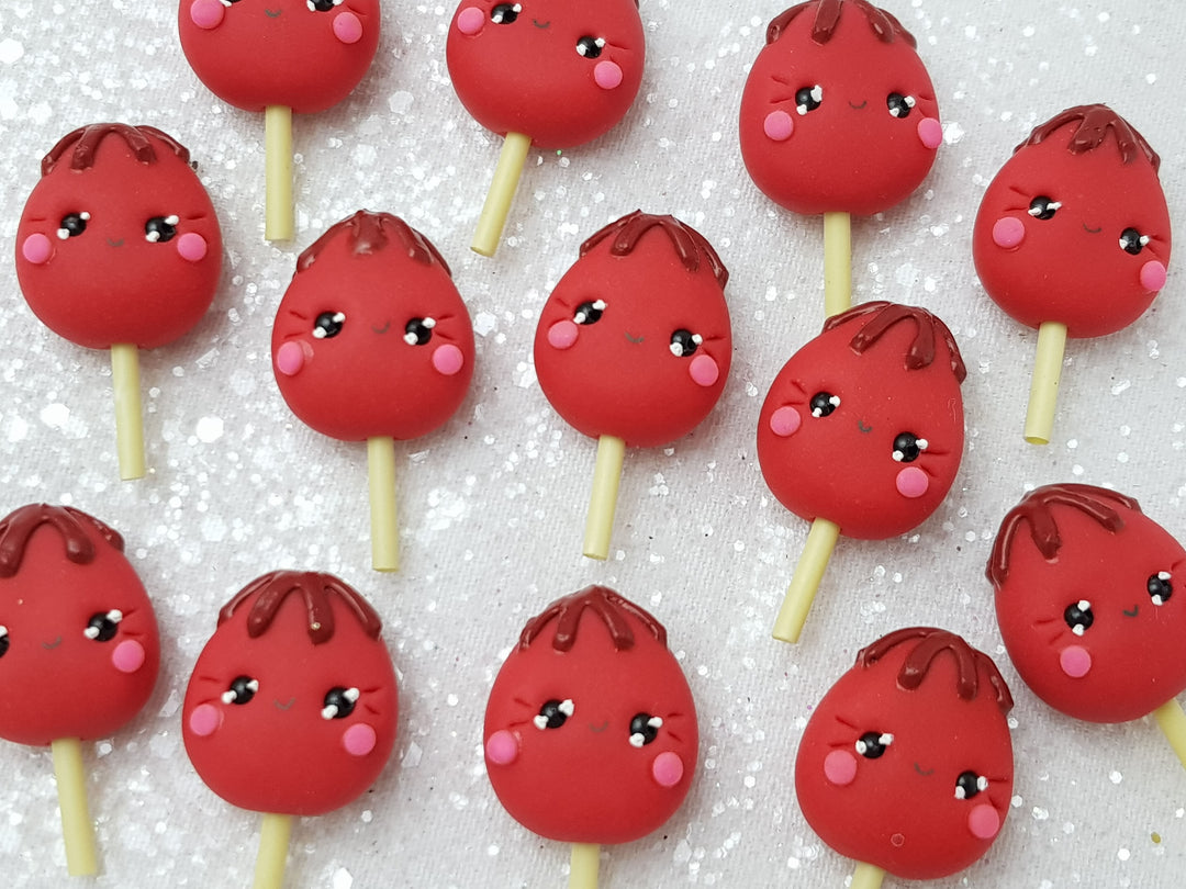 Clay bow centre Embellishment - NEW Lollipop Candy Halloween - Crafty Mood