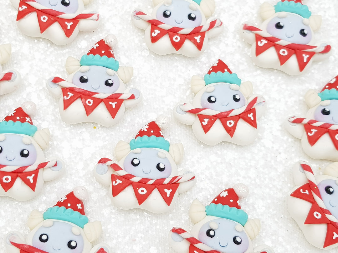 Clay Charm Embellishment - New Big Foot i - Crafty Mood