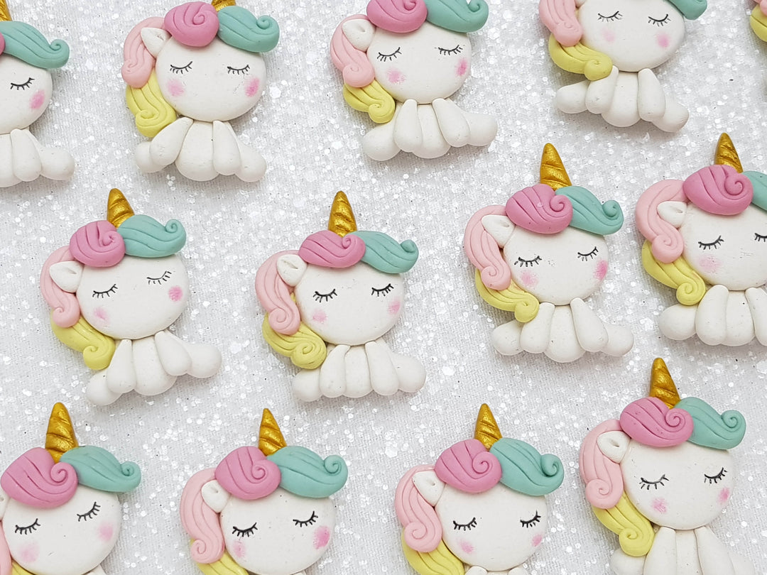 Clay Charm Embellishment - UNICORN FULL BODY - Crafty Mood