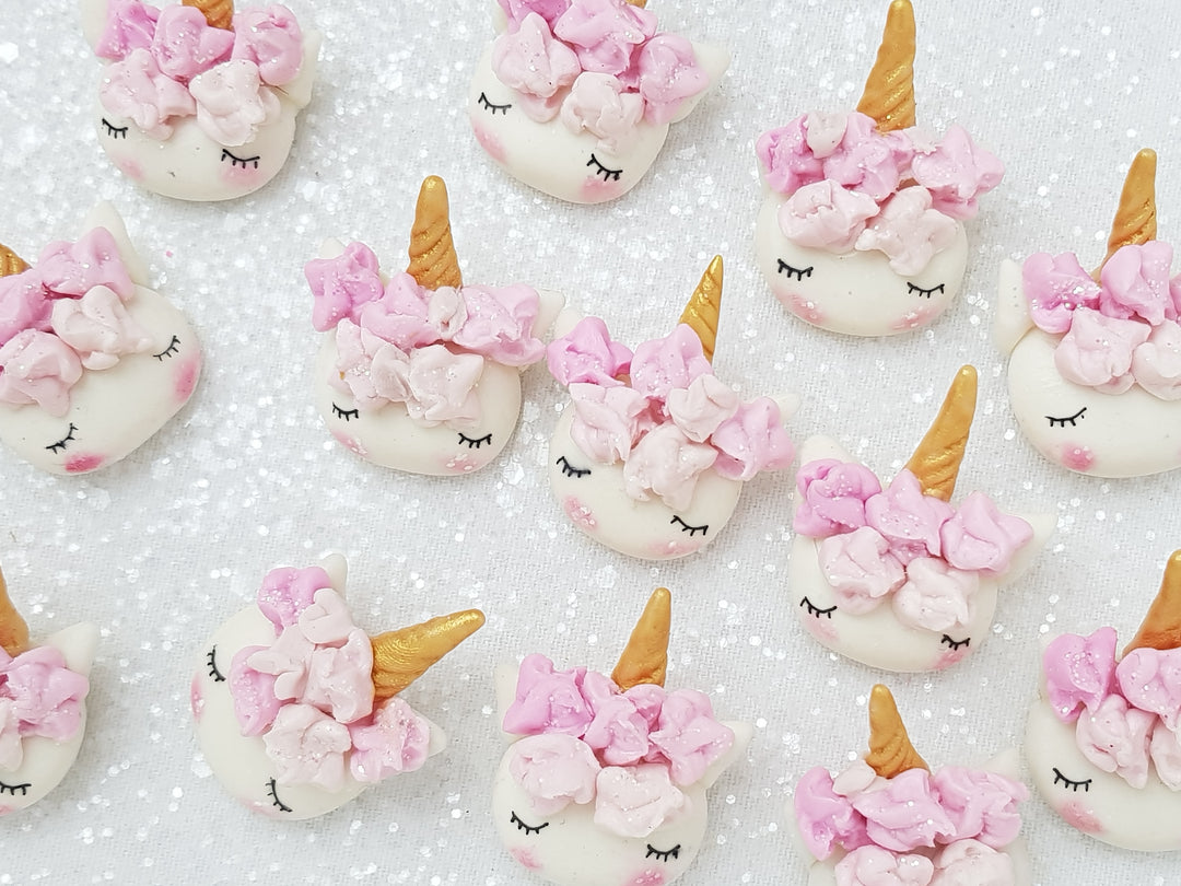 Sale Clay Charm Embellishment - NEW YUMMY UNICORN - Crafty Mood