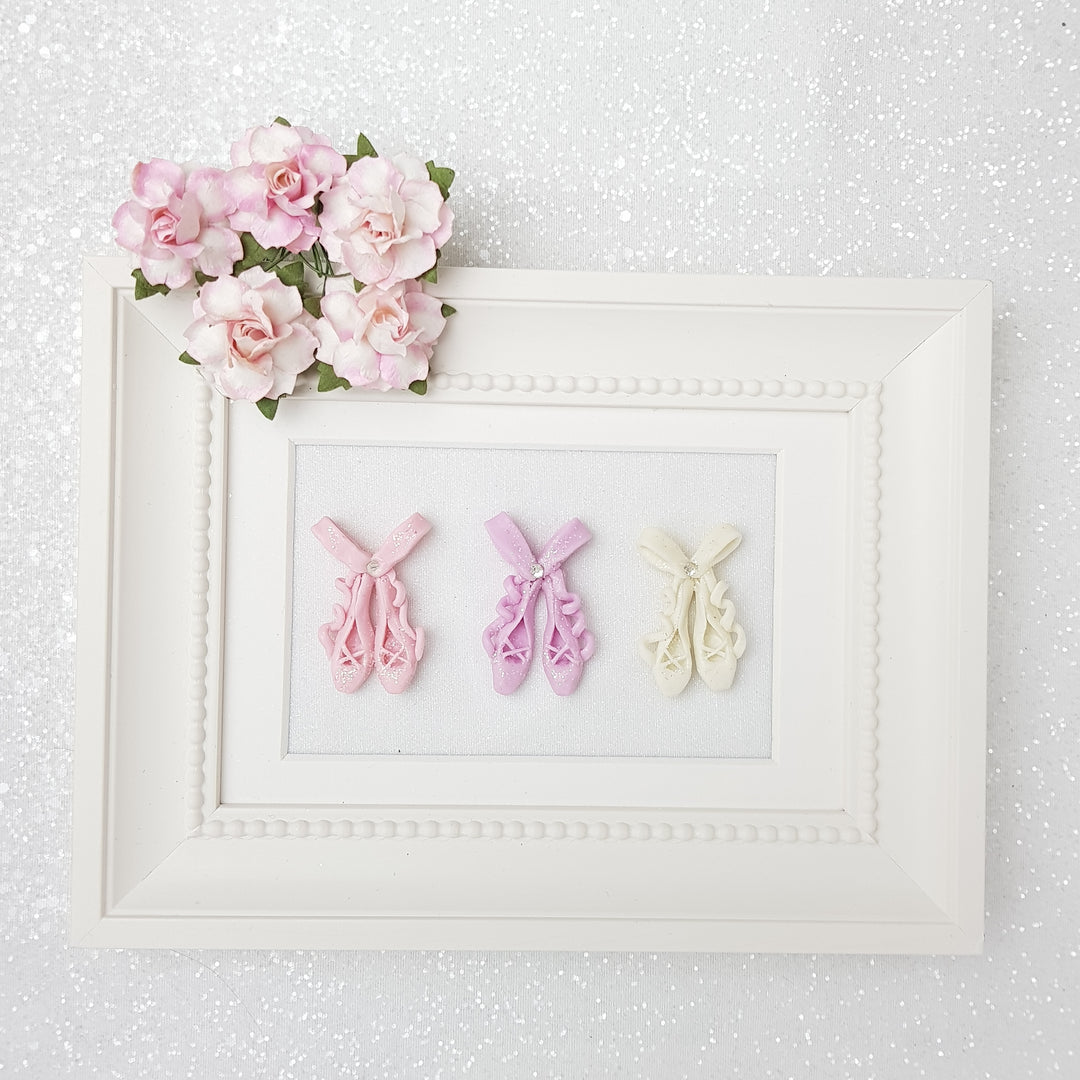 Clay Charm Embellishment - NEW BALLERINA  SHOES - Crafty Mood