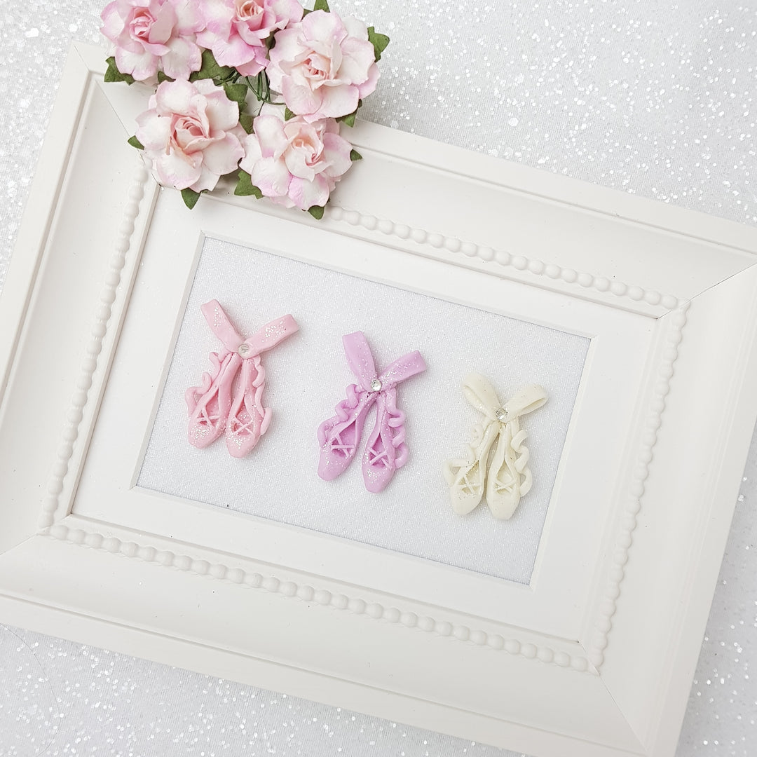 Clay Charm Embellishment - NEW BALLERINA  SHOES - Crafty Mood
