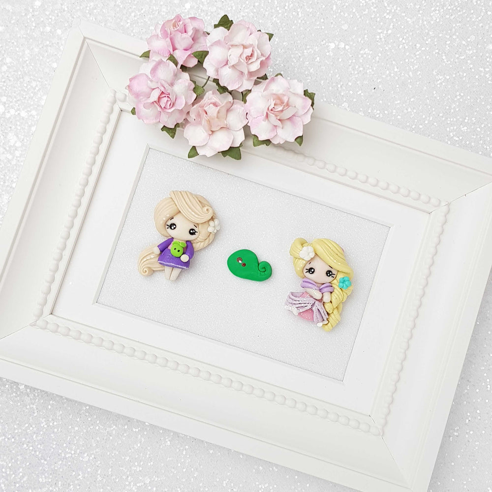 Clay Charm Embellishment - Castle Princess - Crafty Mood