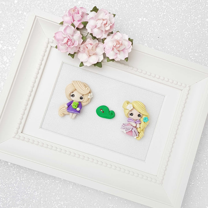 Clay Charm Embellishment - Castle Princess - Crafty Mood