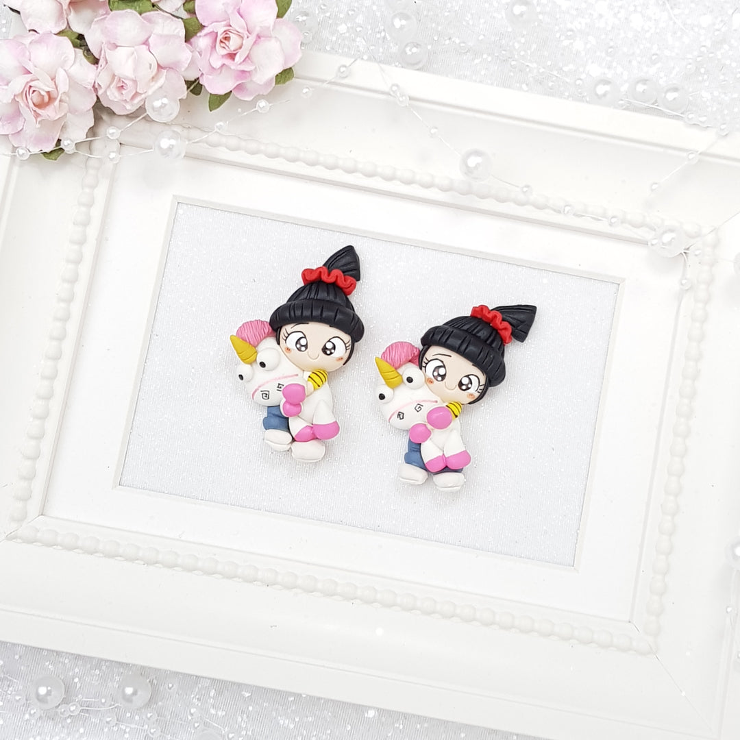 Ag Love Unicorn - Embellishment Clay Bow Centre - Crafty Mood