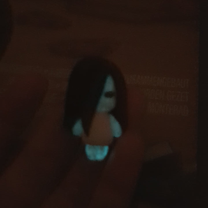 Glow in the Dark Grudge - Embellishment Clay Bow Centre