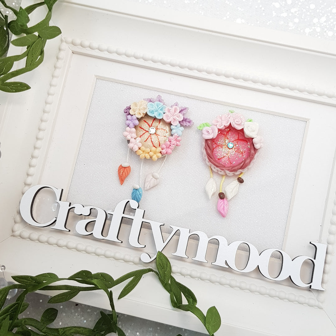 Dream catcher - Embellishment Clay Bow Centre