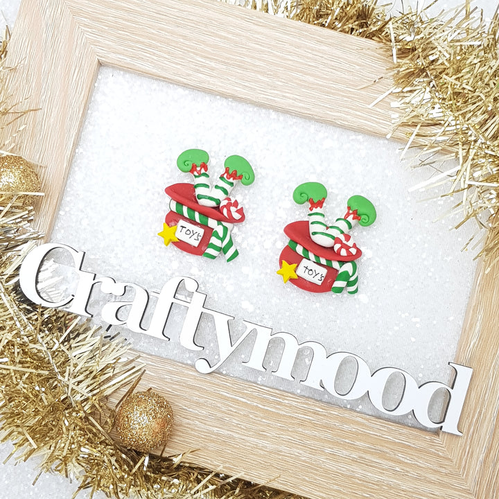 elf bag toys - Embellishment Clay Bow Centre