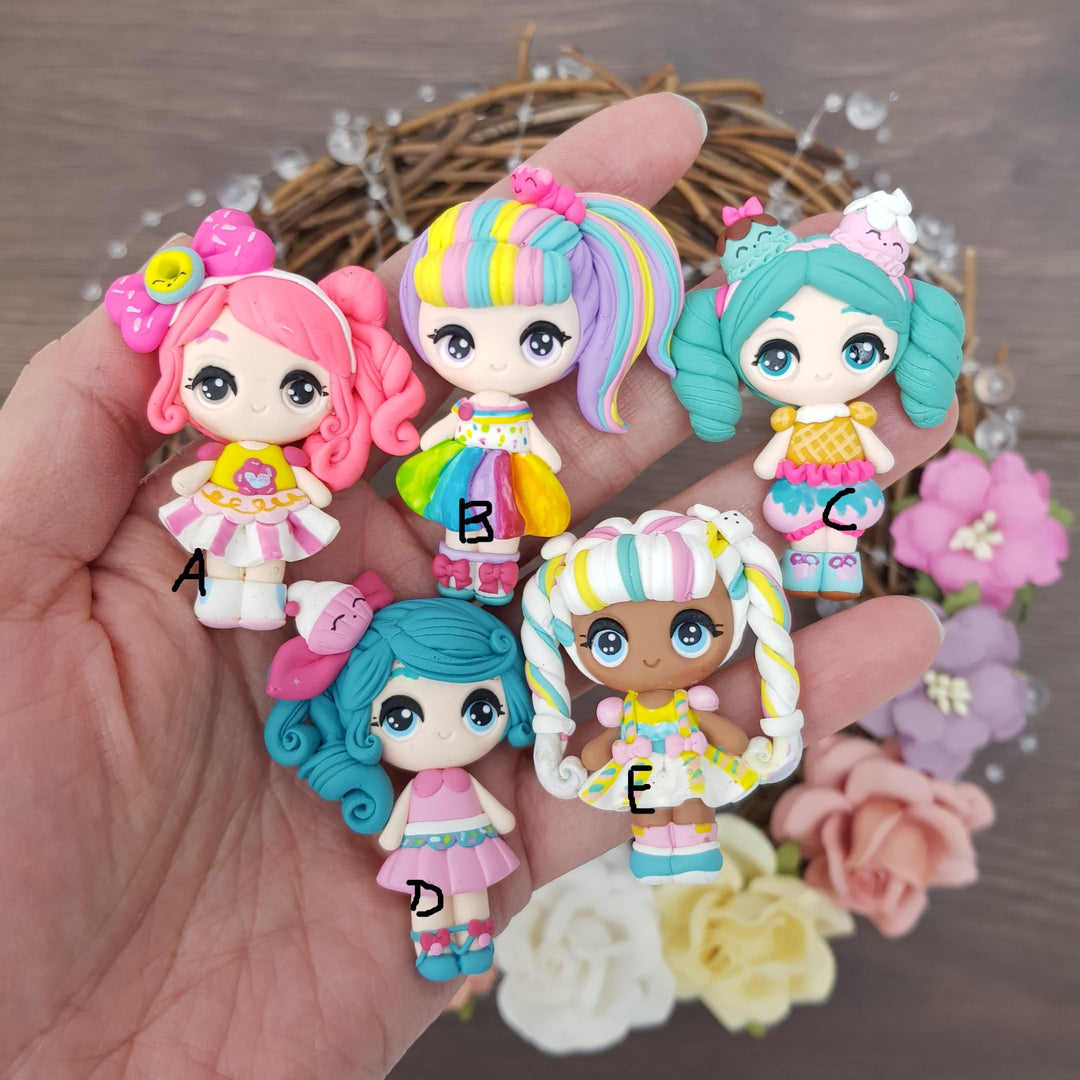 Cute kids - Embellishment Clay Bow Centre
