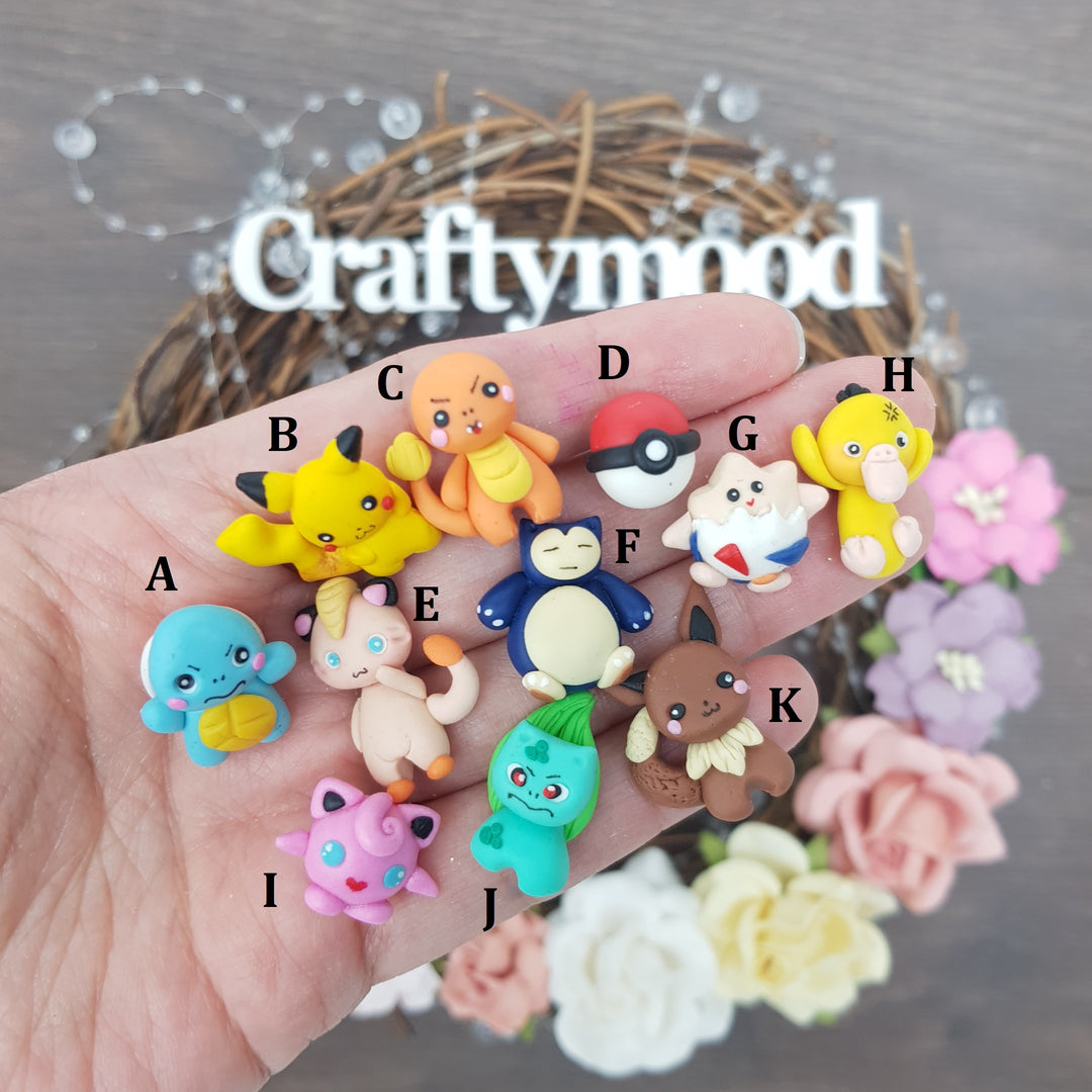 Catch all - Handmade Flatback Clay Bow Centre
