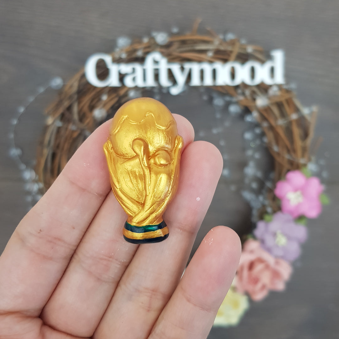 World cup trophy - Embellishment Clay Bow Centre