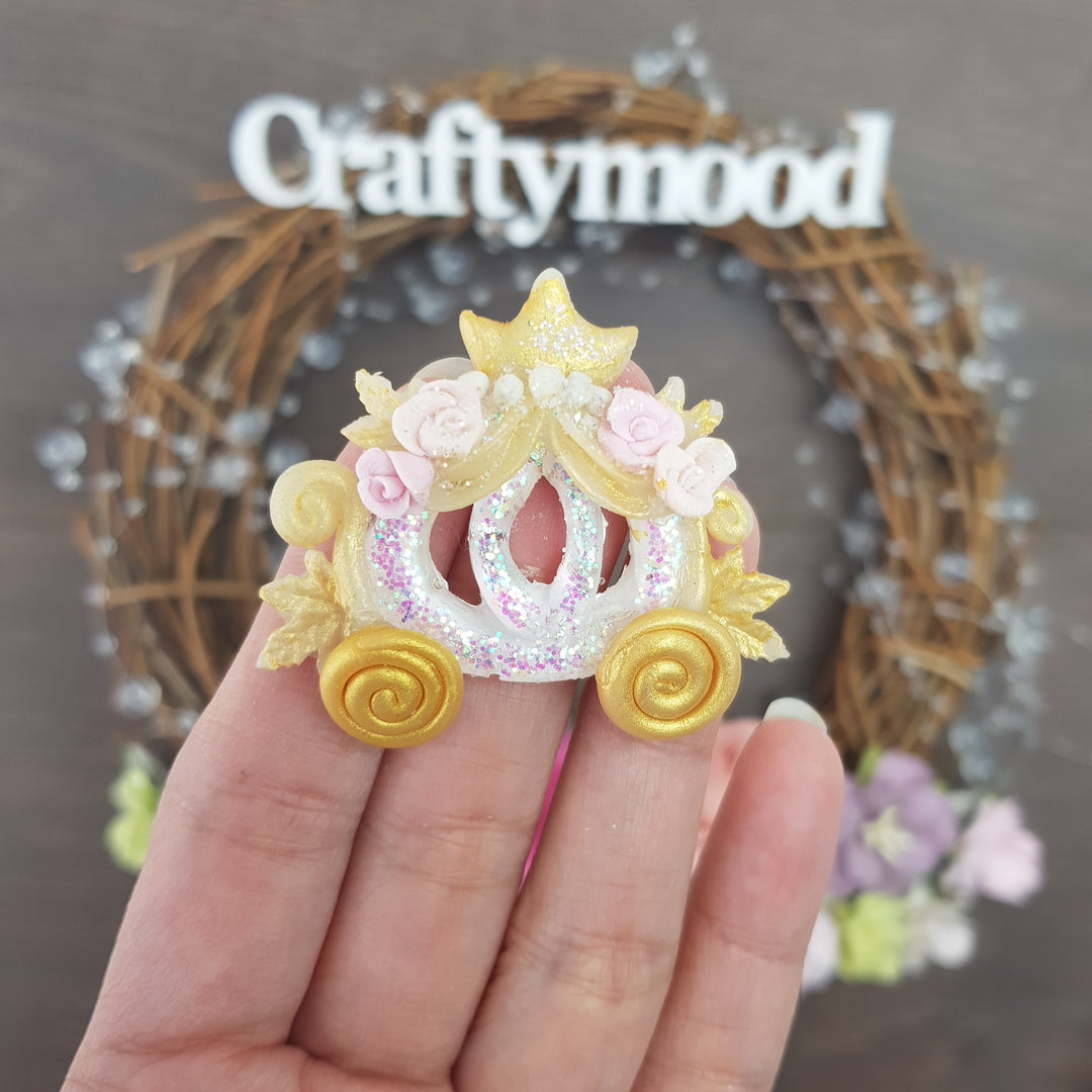 Magic cart resin - Embellishment Clay Bow Centre