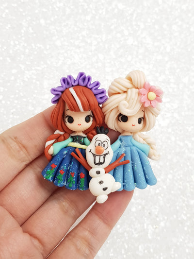 Clay Charm Embellishment - New Sister Forever Winter - Crafty Mood