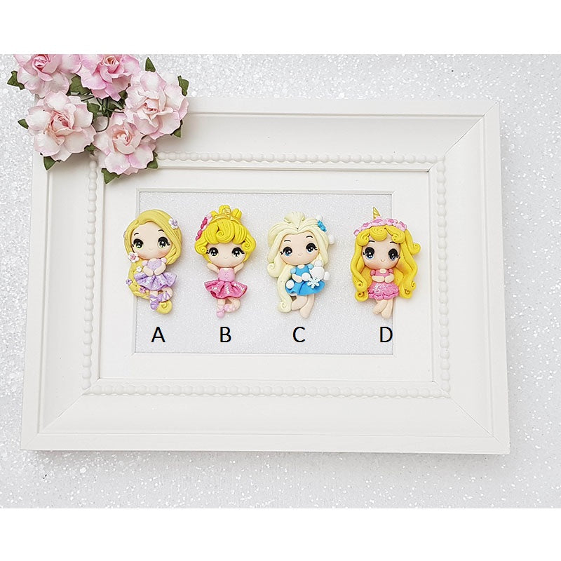 Clay Charm Embellishment - Ballerina Princess - Crafty Mood