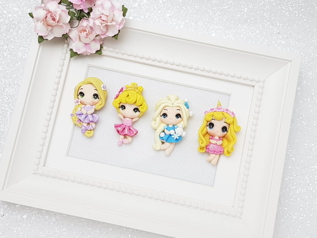 Clay Charm Embellishment - Ballerina Princess - Crafty Mood