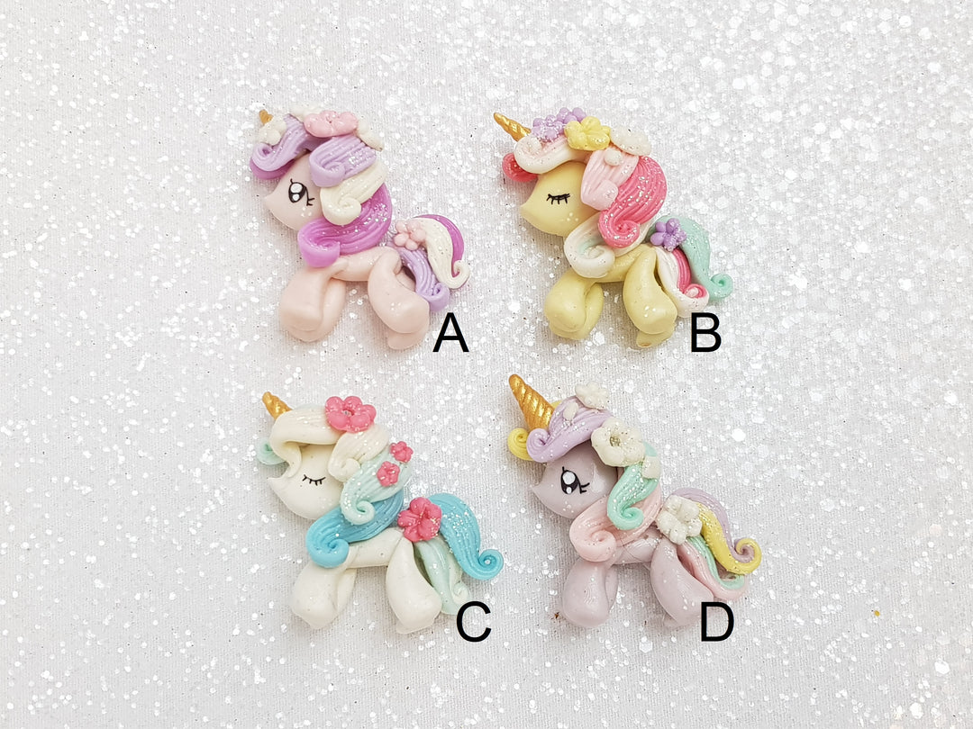 Clay Charm Embellishment - NEW Pony Full Body - Crafty Mood
