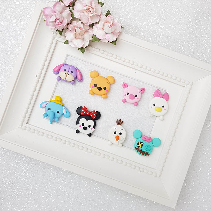 Clay Charm Embellishment - Mini Character - Crafty Mood