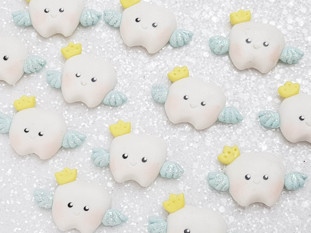 Clay Charm Embellishment - NEW Tooth Fairy - Crafty Mood