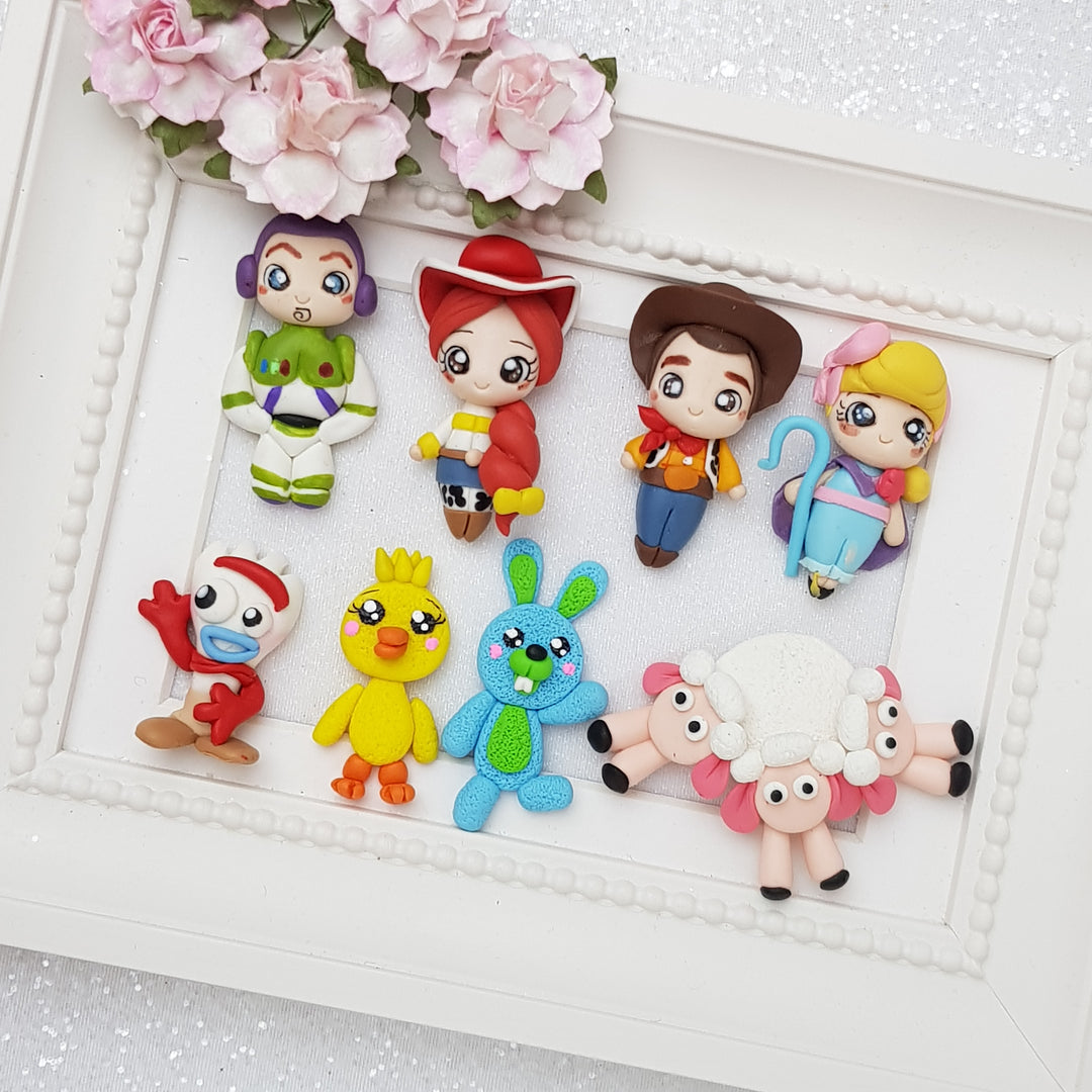 Cowboy - Embellishment Clay Bow Centre - Crafty Mood