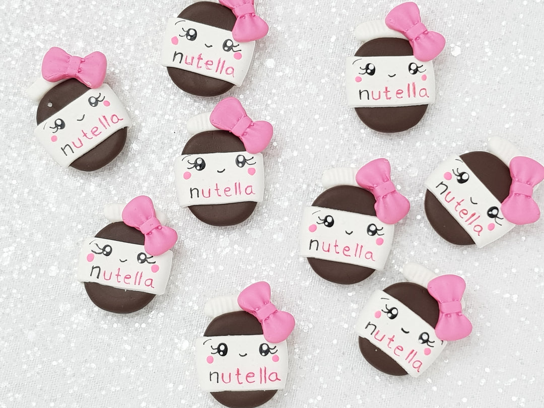 Clay Charm Embellishment - Chocolate Jam Delight - Crafty Mood