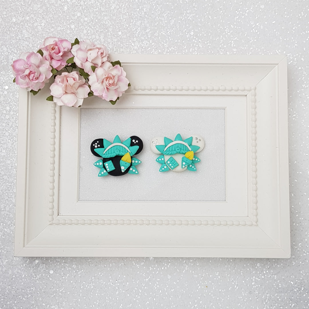 Sale liberty Fancy - Embellishment Clay Bow Centre - Crafty Mood