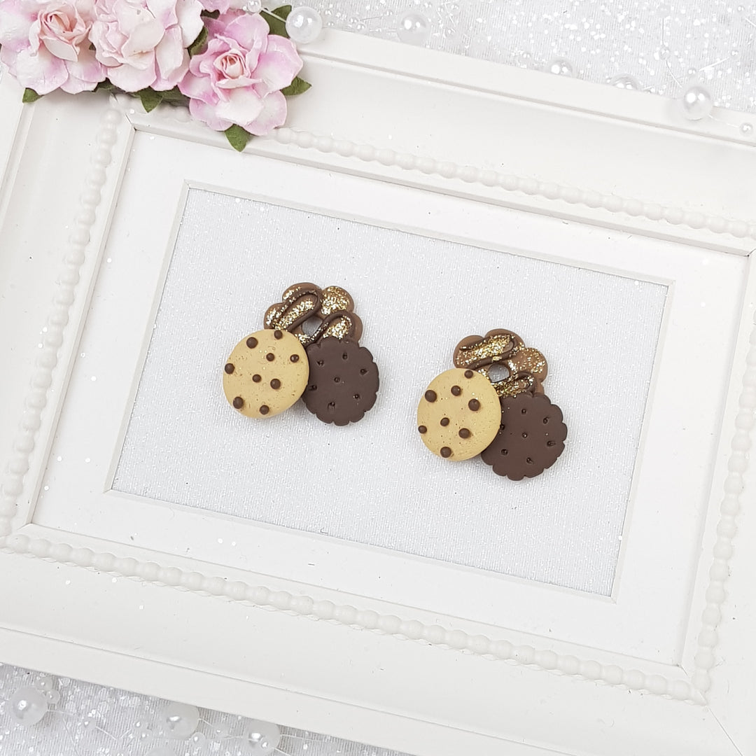 Cookies  - Embellishment Clay Bow Centre - Crafty Mood