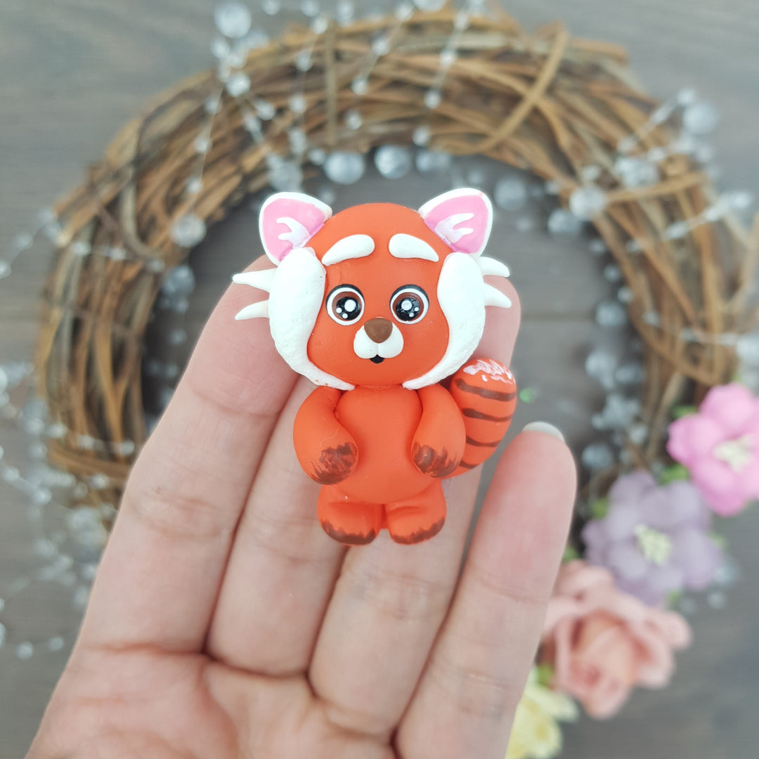 SALE Panda - Embellishment Clay Bow Centre