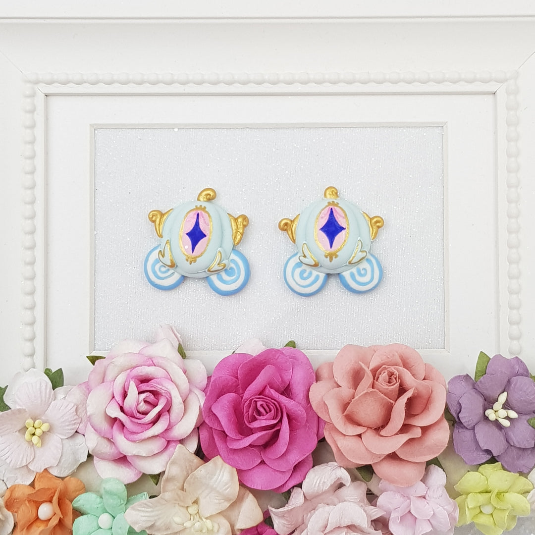 Princess carriage - Embellishment Clay Bow Centre
