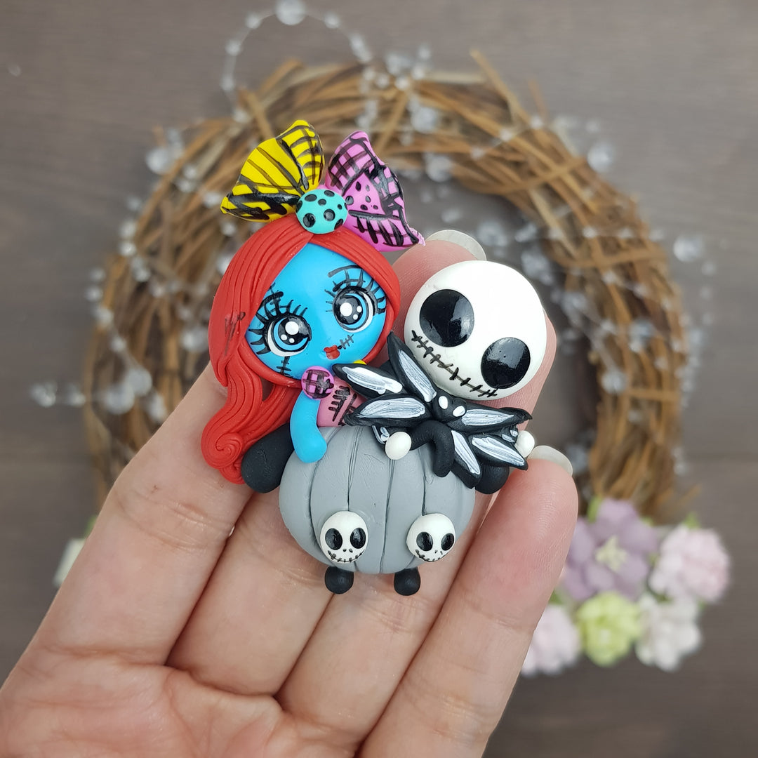 Nightmare ride - Embellishment Clay Bow Centre